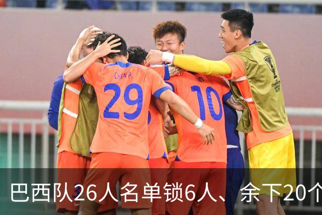 巴西队26人名单锁6人、余下20个考察，主帅安切洛蒂冒了什么风险